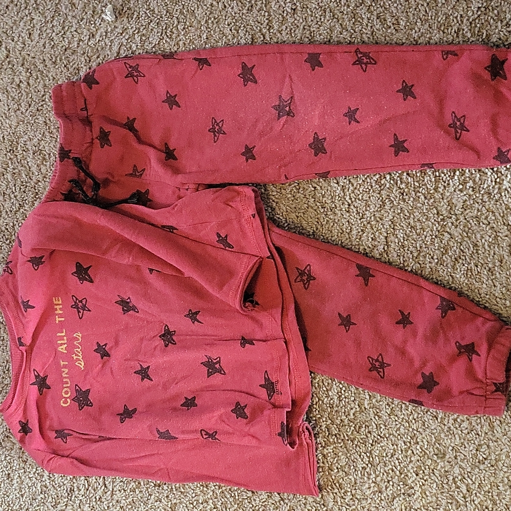 Sweatpants and matching long sleeve tee